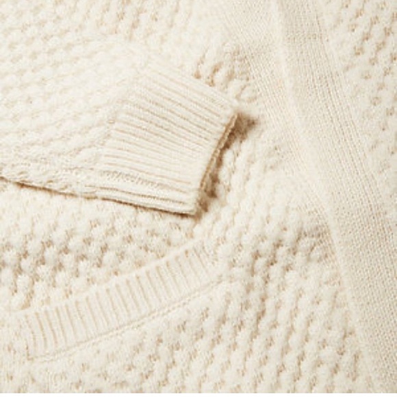 VINCE honeycomb cardigan / size Small - Picture 3 of 5